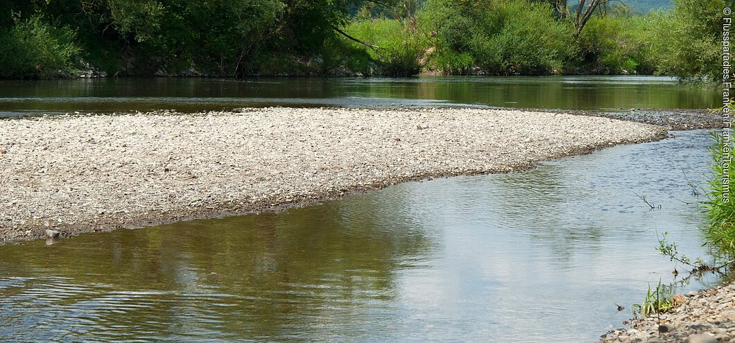 Flussbett (bei Ebensfeld, Obermain.Jura)