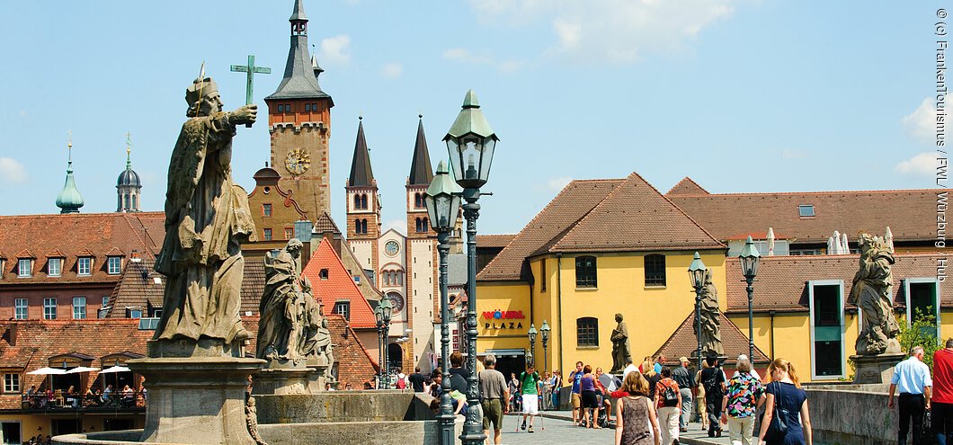 Alte Mainbr&uuml;cke in W&uuml;rzburg