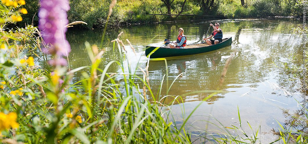 Kanufahren auf dem Main (Fränkisches Weinland)