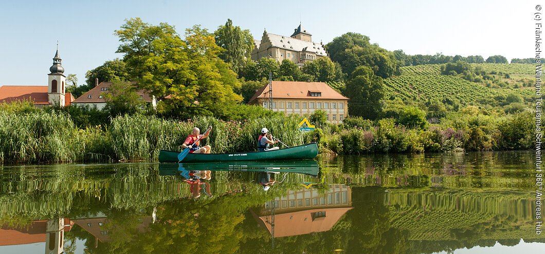 Kanufahren am Main