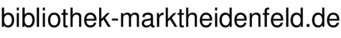 bibliothek-marktheidenfeld.de