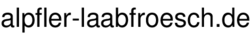 alpfler-laabfroesch.de