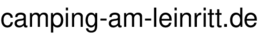 camping-am-leinritt.de
